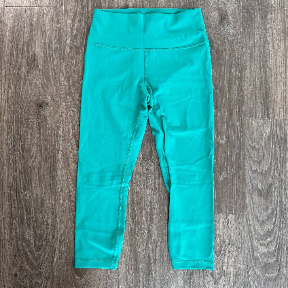 lululemon Wunder Train Teal High-Rise Leggings size 10